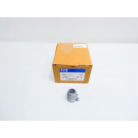 Crouse-Hinds 3/4IN ZN ST SQ CONNECTOR, 25PK 709DC